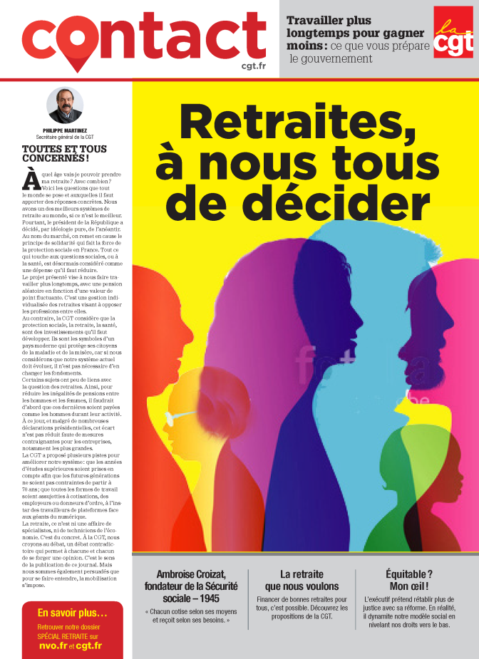 Retraites : à nous tous de décider